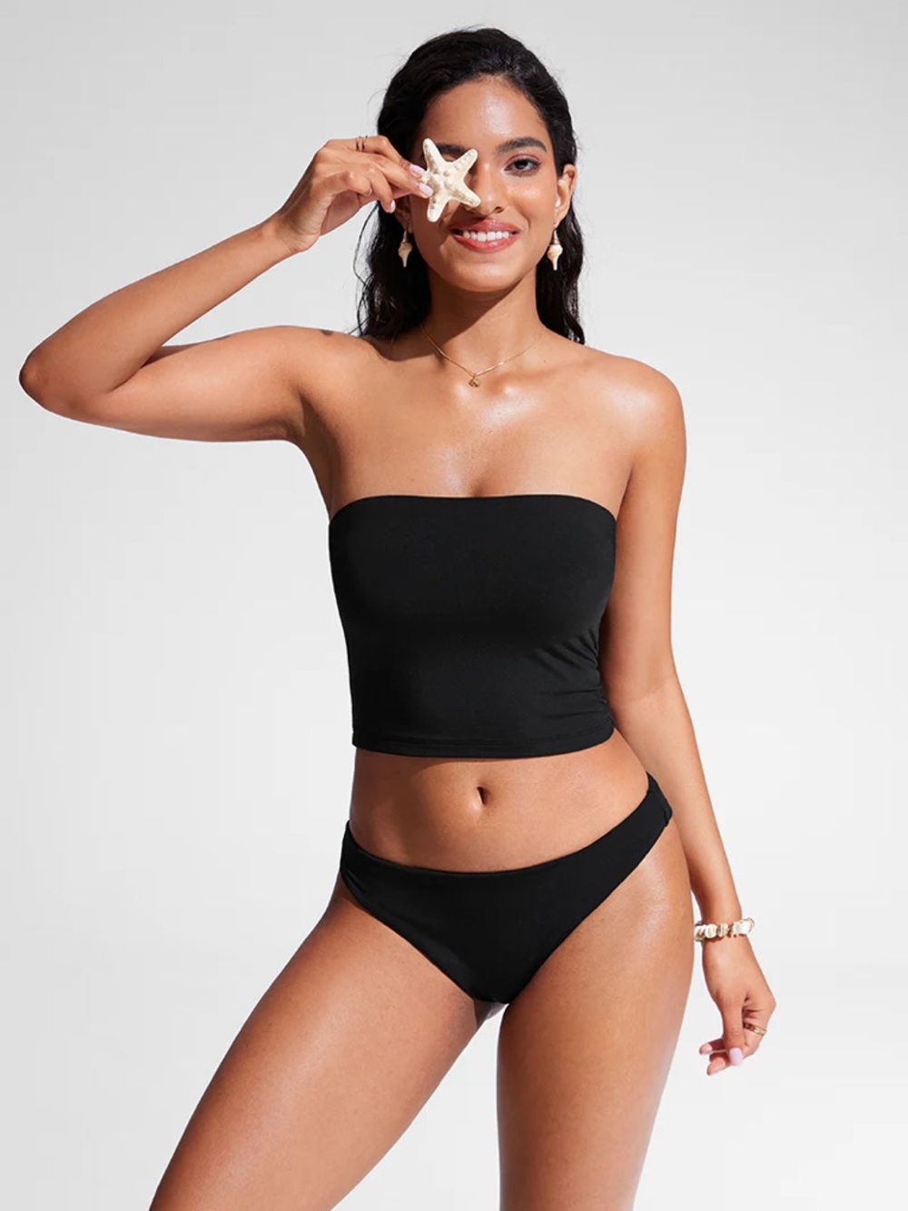 Sunshine Bandeau Strapless Bikini Top